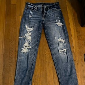 Distressed Boyfriend Judy Blue Jeans